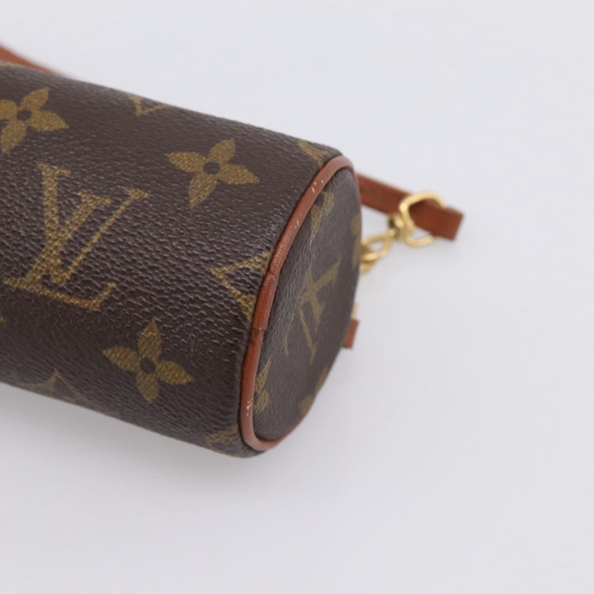 LOUIS VUITTON Monogram Papillon Pouch LV Auth 202025
