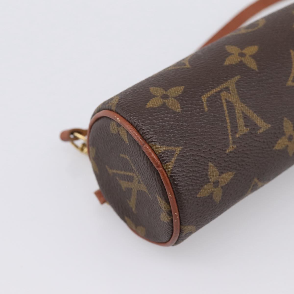 LOUIS VUITTON Monogram Papillon Pouch LV Auth 202025