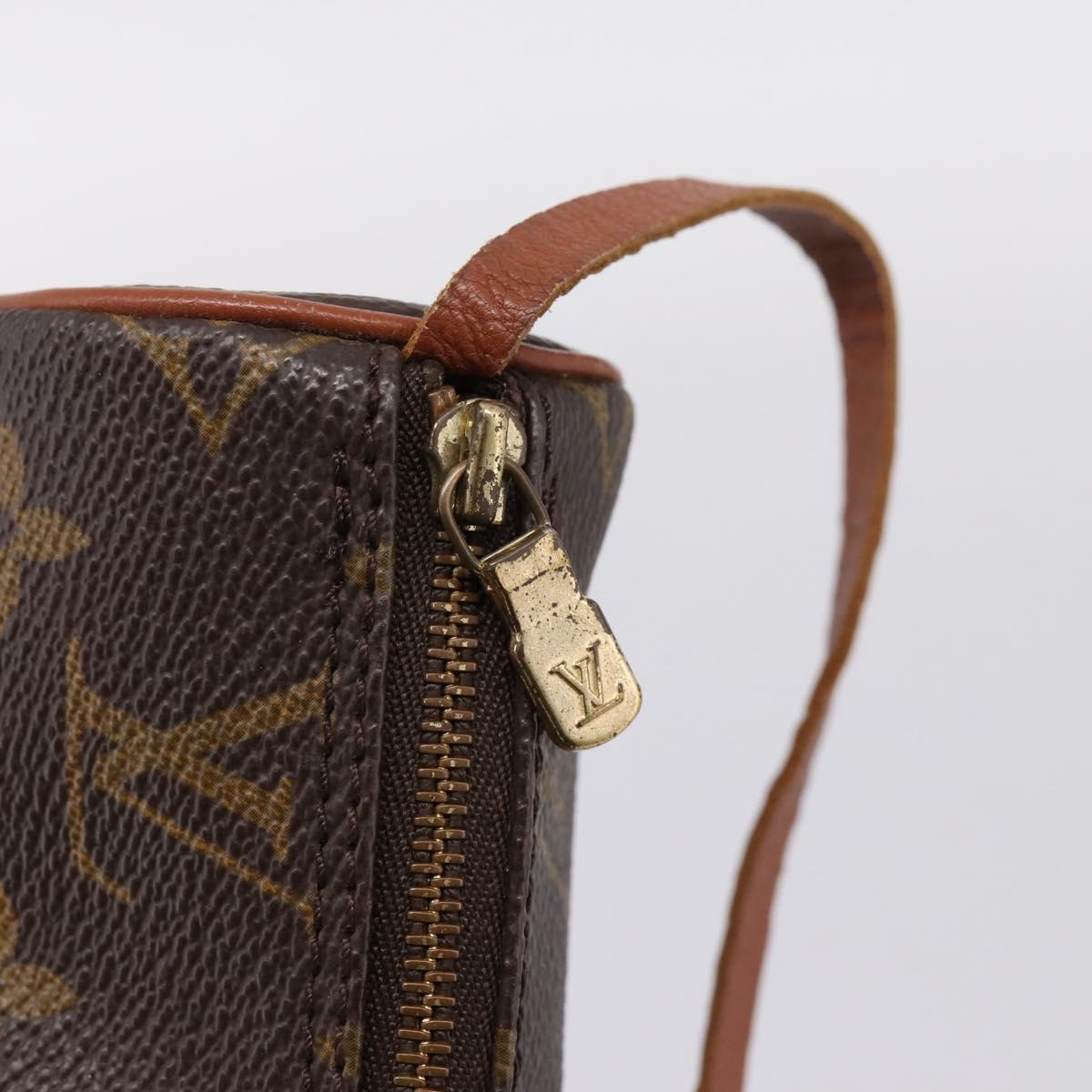 LOUIS VUITTON Monogram Papillon Pouch LV Auth 202025