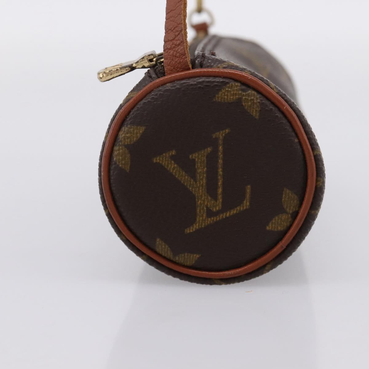 LOUIS VUITTON Monogram Papillon Pouch LV Auth 202025