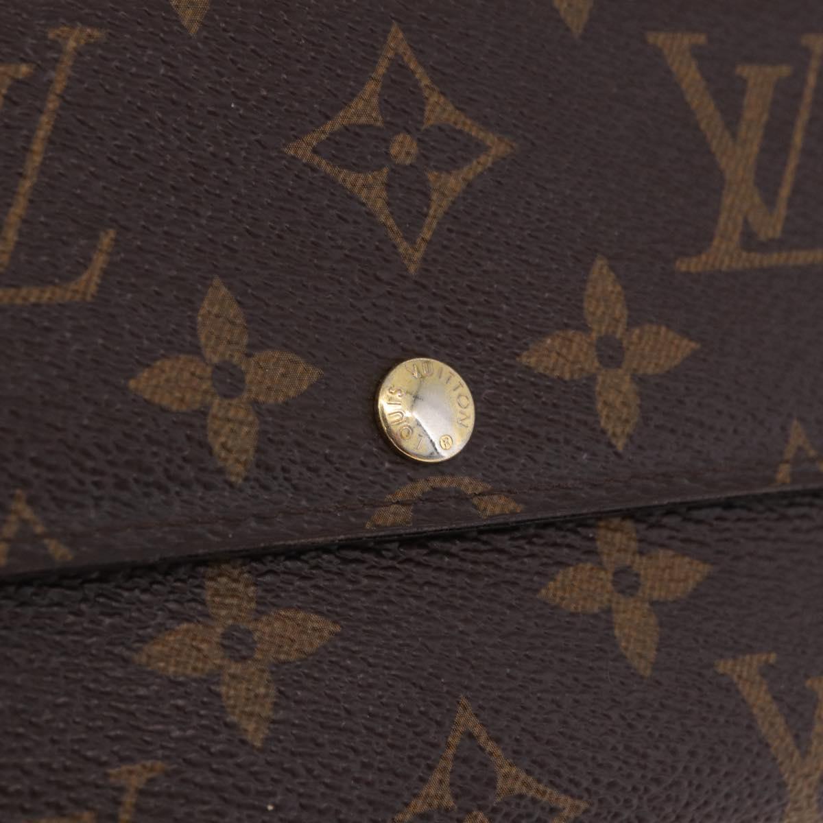 LOUIS VUITTON Monogram Portefeuille Sarah Long Wallet M61734 LV Auth 202026