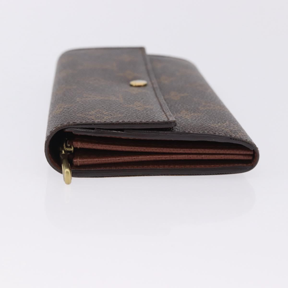 LOUIS VUITTON Monogram Portefeuille Sarah Long Wallet M61734 LV Auth 202026