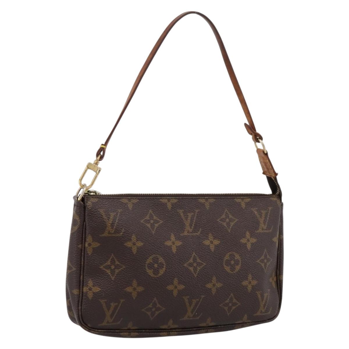 LOUIS VUITTON Monogram Pochette Accessoires Pouch M51980 LV Auth 202027