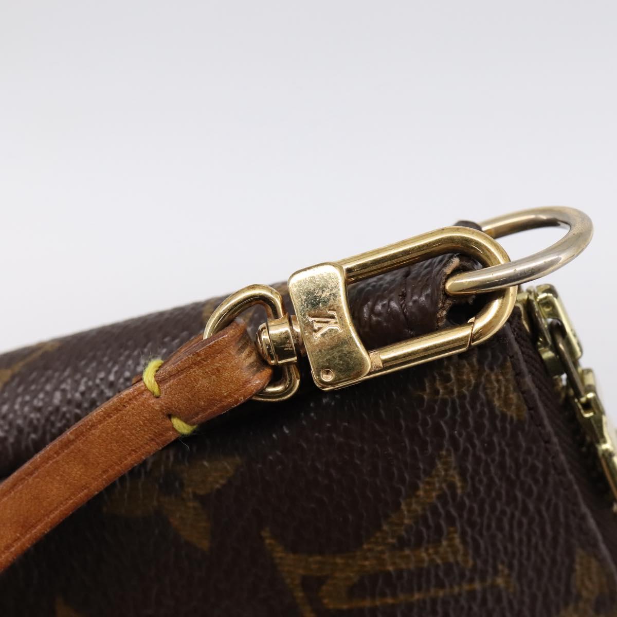 LOUIS VUITTON Monogram Pochette Accessoires Pouch M51980 LV Auth 202027