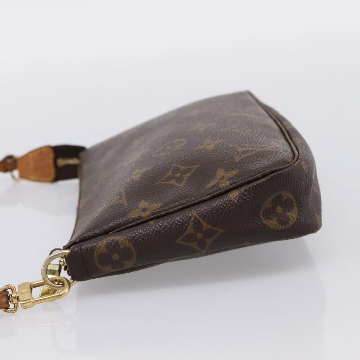 LOUIS VUITTON Monogram Pochette Accessoires Pouch M51980 LV Auth 202027