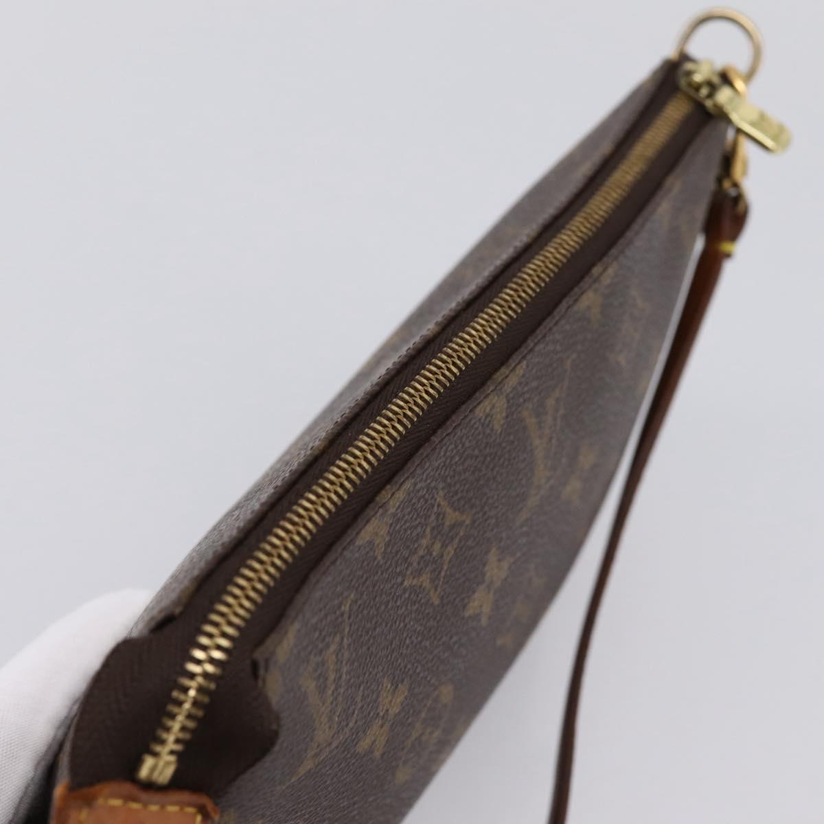 LOUIS VUITTON Monogram Pochette Accessoires Pouch M51980 LV Auth 202027
