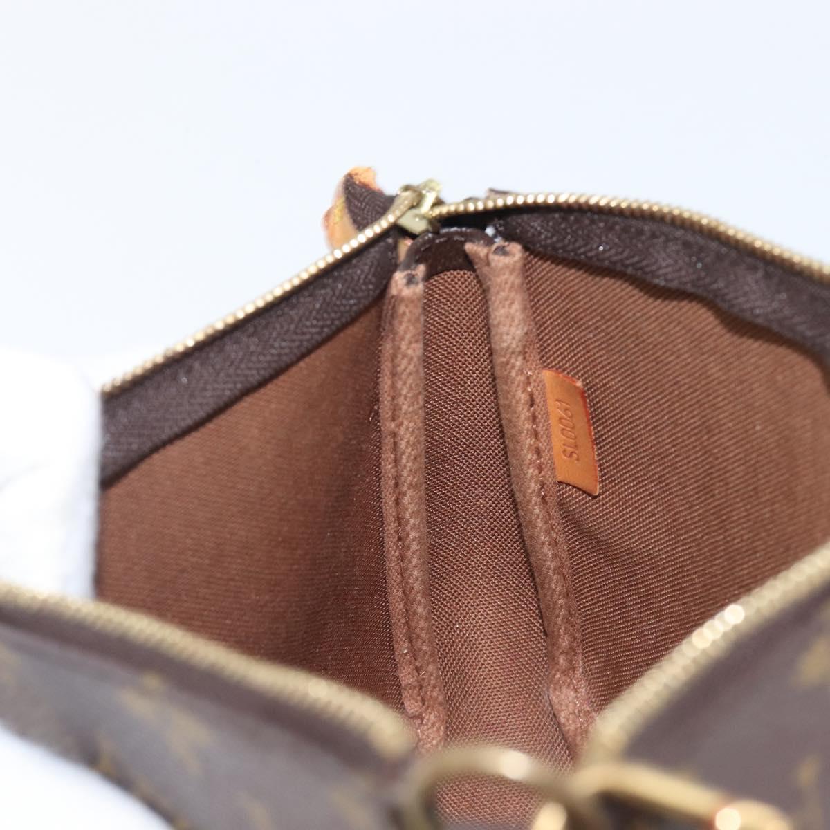 LOUIS VUITTON Monogram Pochette Accessoires Pouch M51980 LV Auth 202028A