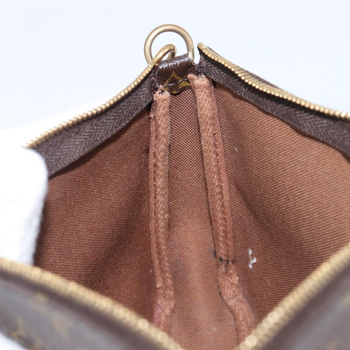 LOUIS VUITTON Monogram Pochette Accessoires Pouch M51980 LV Auth 202028A