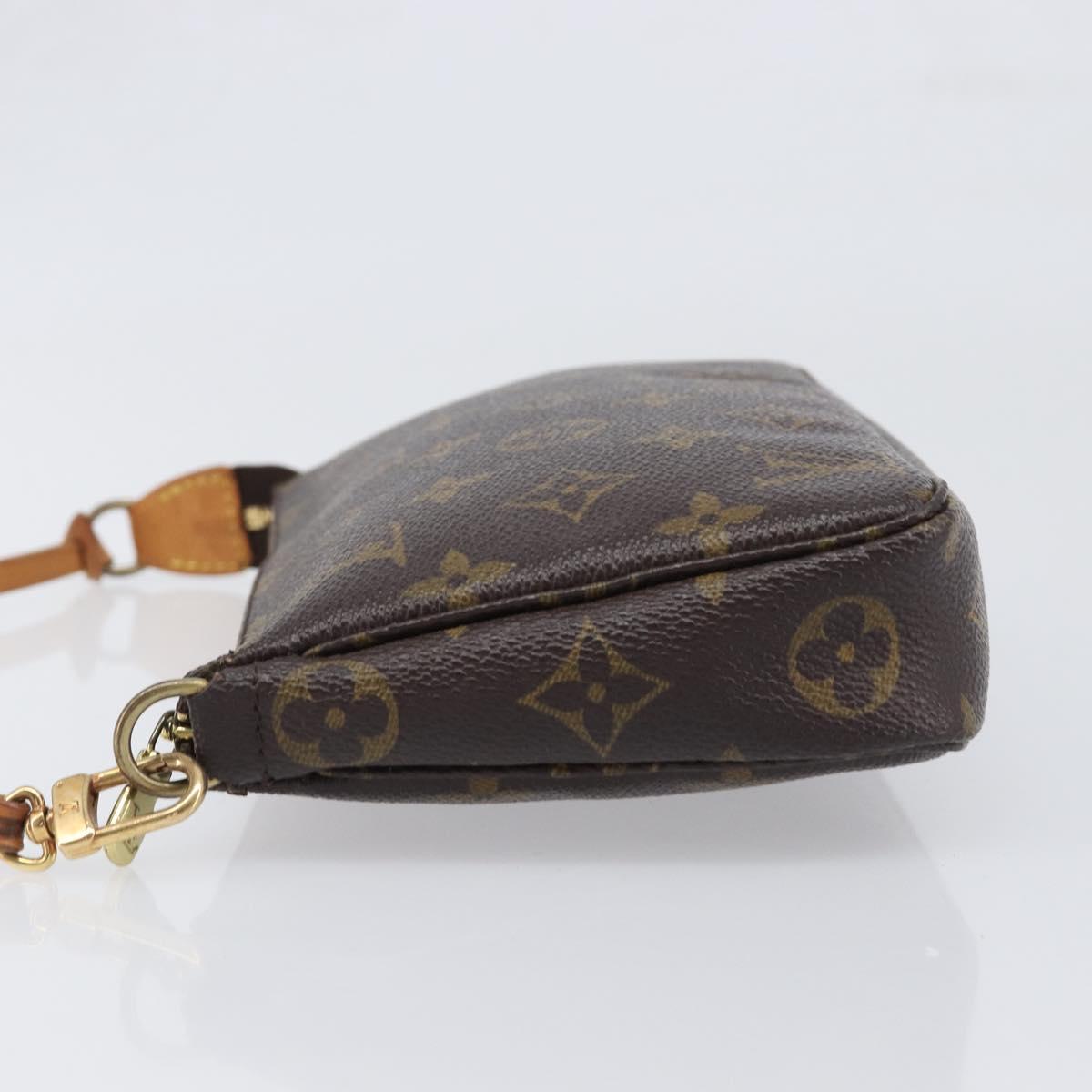 LOUIS VUITTON Monogram Pochette Accessoires Pouch M51980 LV Auth 202028A