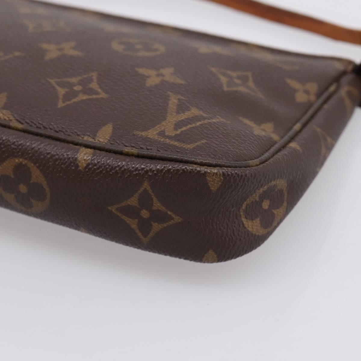 LOUIS VUITTON Monogram Pochette Accessoires Accessory Pouch M51980 Auth 202029
