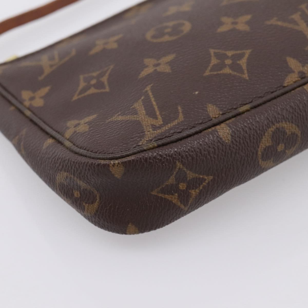 LOUIS VUITTON Monogram Pochette Accessoires Accessory Pouch M51980 Auth 202029
