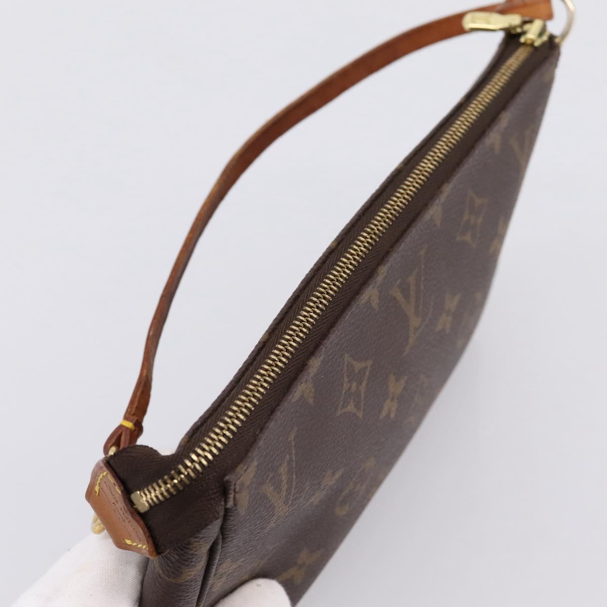LOUIS VUITTON Monogram Pochette Accessoires Accessory Pouch M51980 Auth 202029