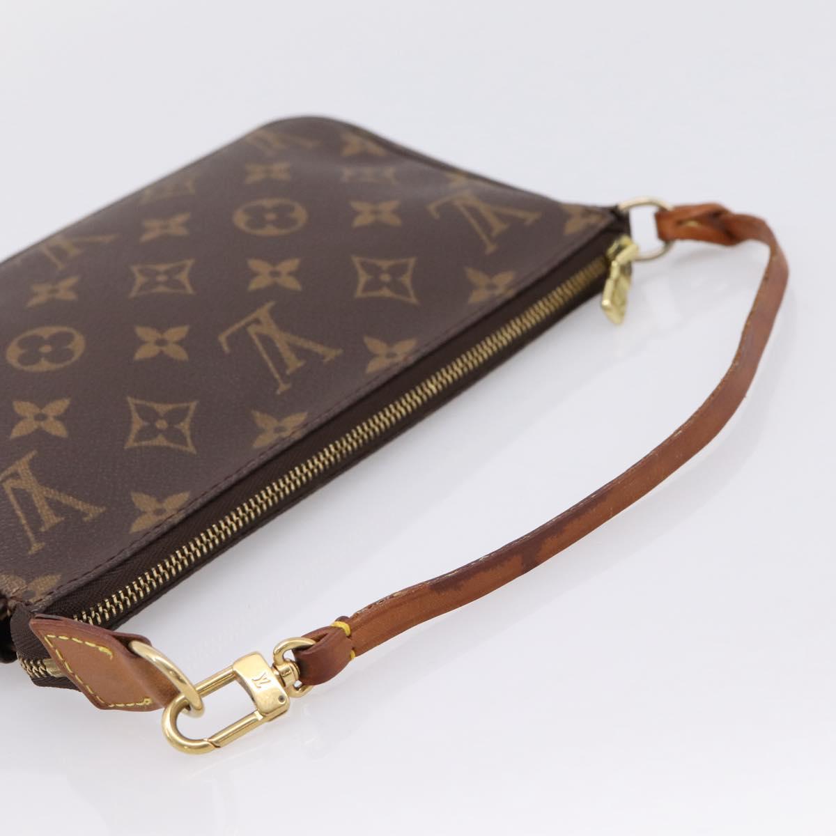 LOUIS VUITTON Monogram Pochette Accessoires Accessory Pouch M51980 Auth 202029