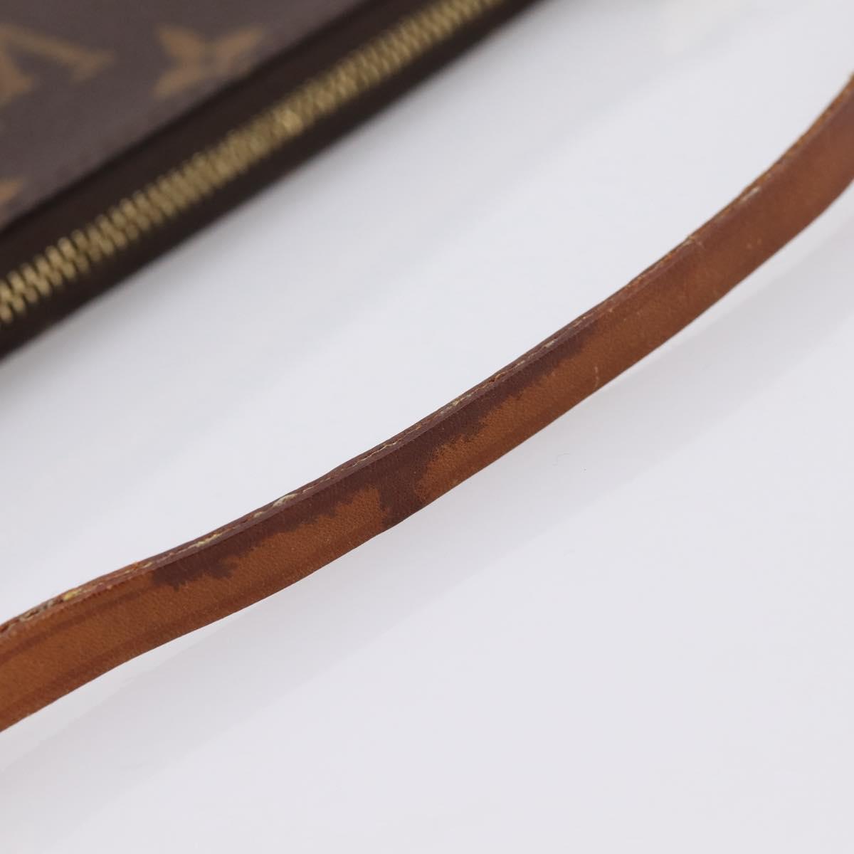 LOUIS VUITTON Monogram Pochette Accessoires Accessory Pouch M51980 Auth 202029