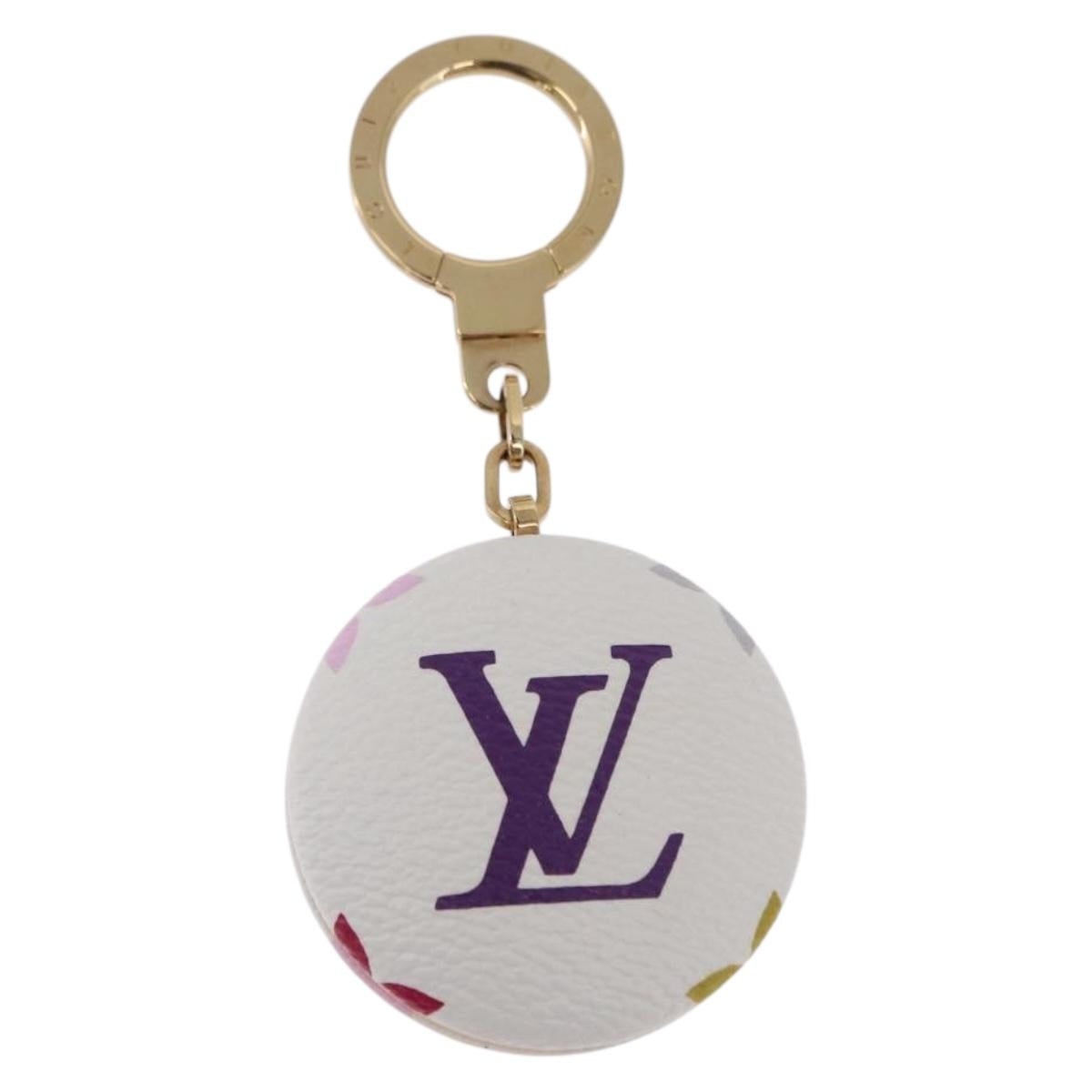 LOUIS VUITTON Monogram Multicolor Astropill Charm White M51911 LV Auth 202032V