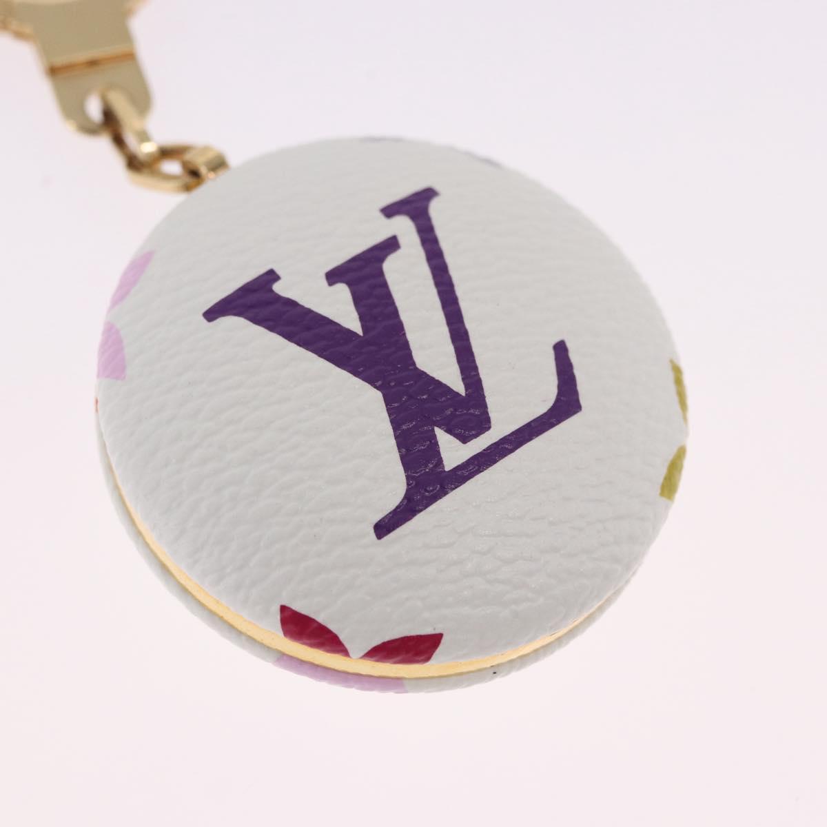 LOUIS VUITTON Monogram Multicolor Astropill Charm White M51911 LV Auth 202032V