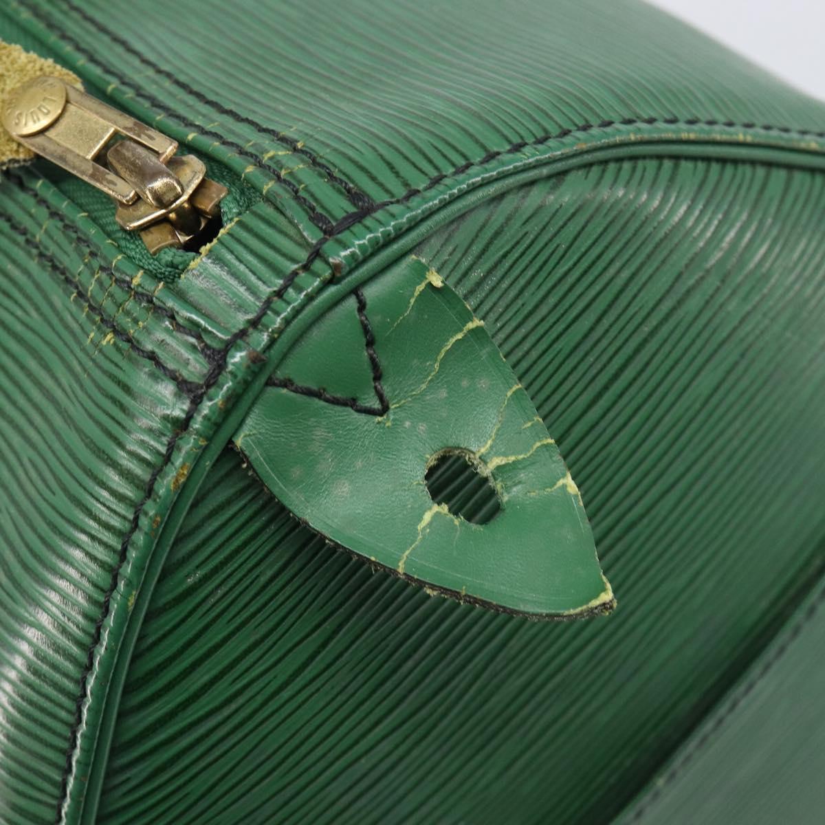 LOUIS VUITTON Epi Speedy 30 Hand Bag Borneo Green M43004 LV Auth 202050