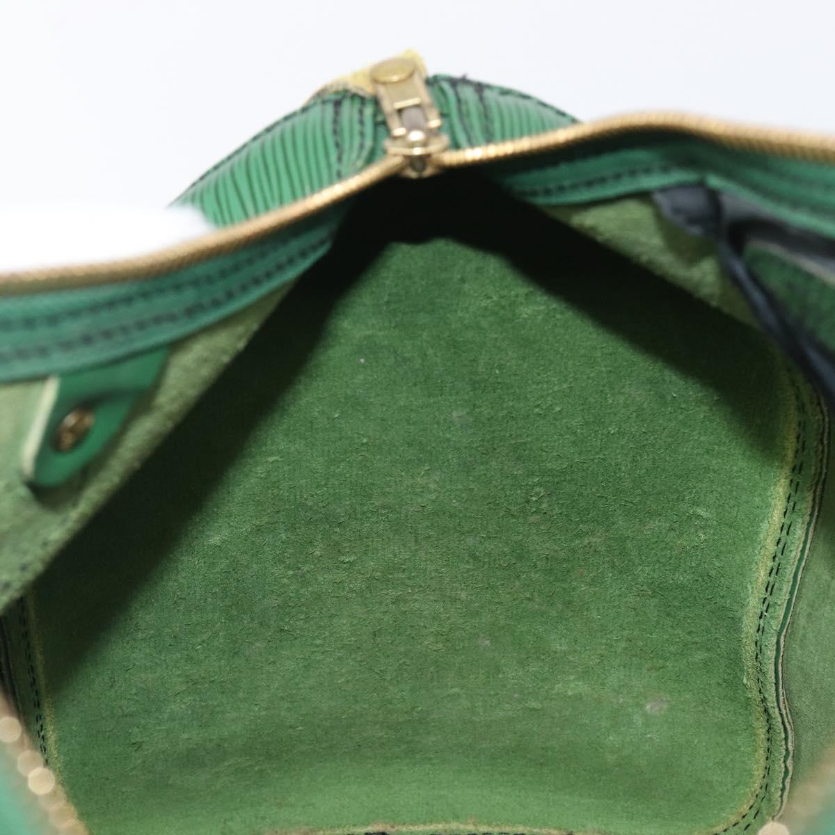 LOUIS VUITTON Epi Speedy 30 Hand Bag Borneo Green M43004 LV Auth 202050