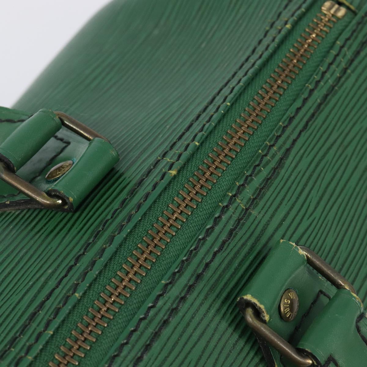 LOUIS VUITTON Epi Speedy 30 Hand Bag Borneo Green M43004 LV Auth 202050