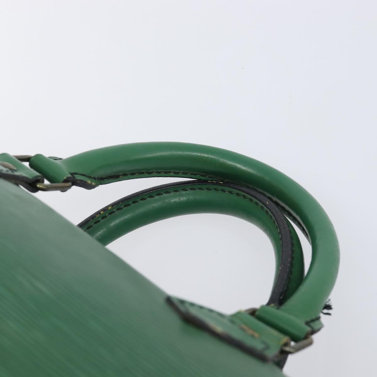 LOUIS VUITTON Epi Speedy 30 Hand Bag Borneo Green M43004 LV Auth 202050