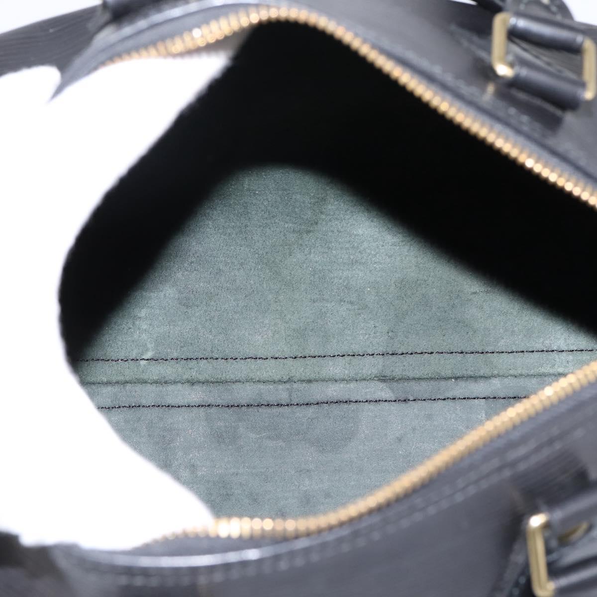LOUIS VUITTON Epi Speedy 25 Hand Bag Noir M43012 LV Auth 202051V