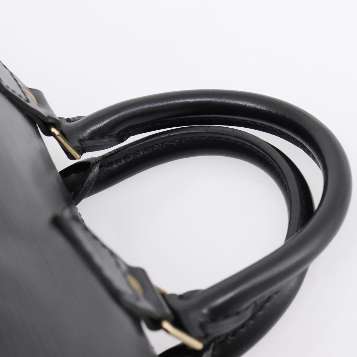 LOUIS VUITTON Epi Speedy 25 Hand Bag Noir M43012 LV Auth 202051V