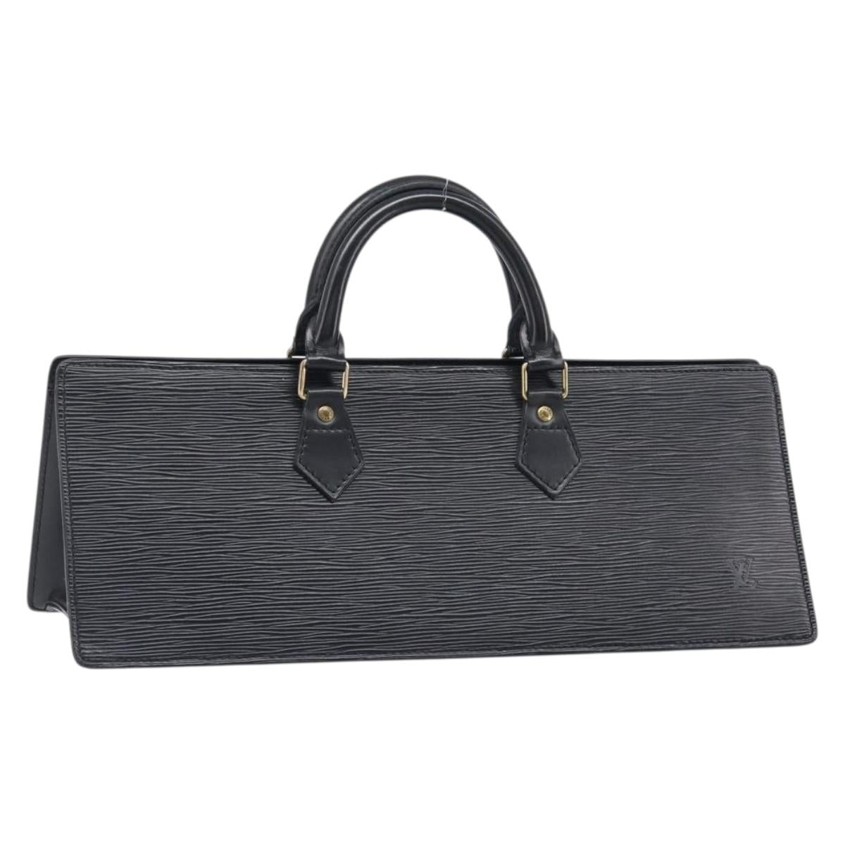 LOUIS VUITTON Epi Sac Triangle Hand Bag Black M52092 LV Auth 202052A
