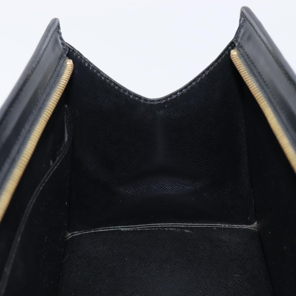 LOUIS VUITTON Epi Sac Triangle Hand Bag Black M52092 LV Auth 202052A
