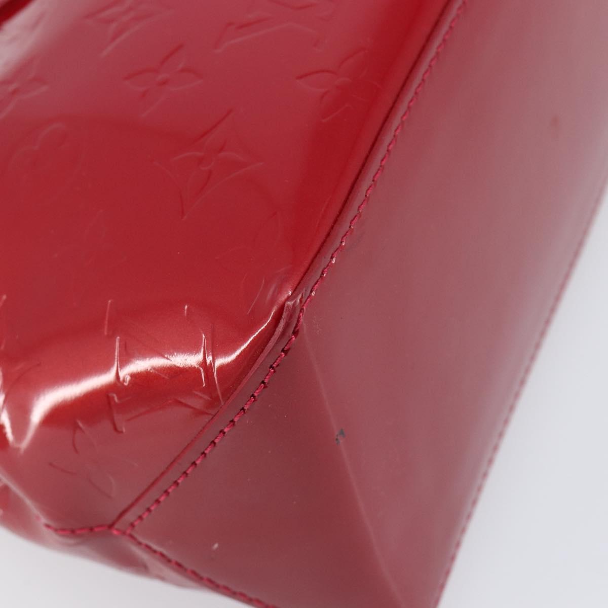 LOUIS VUITTON Monogram Vernis Wilshire PM Pomme D'amour M93642 LV Auth 202053A