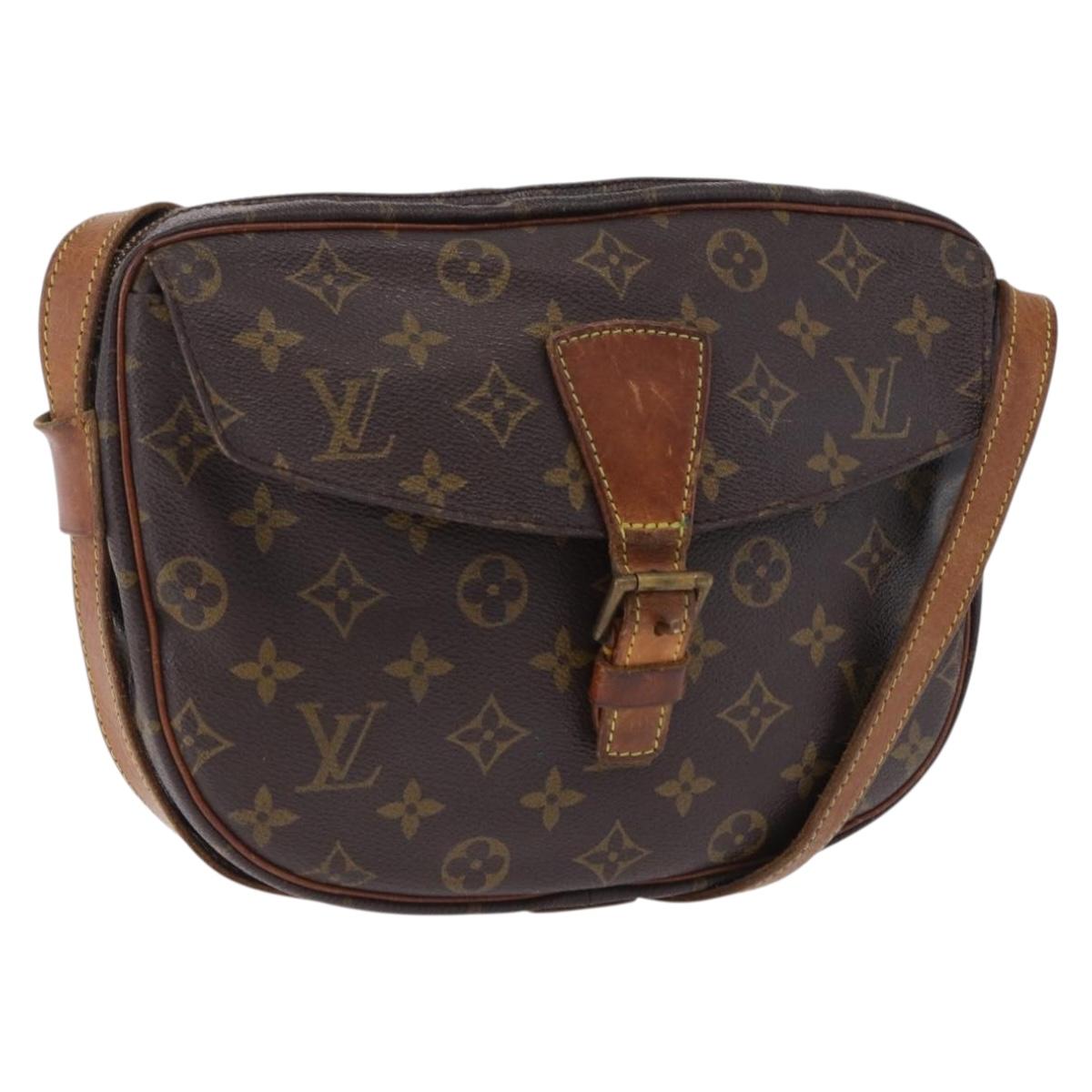 LOUIS VUITTON Monogram Jeune Fille MM Shoulder Bag M51226 LV Auth 202057