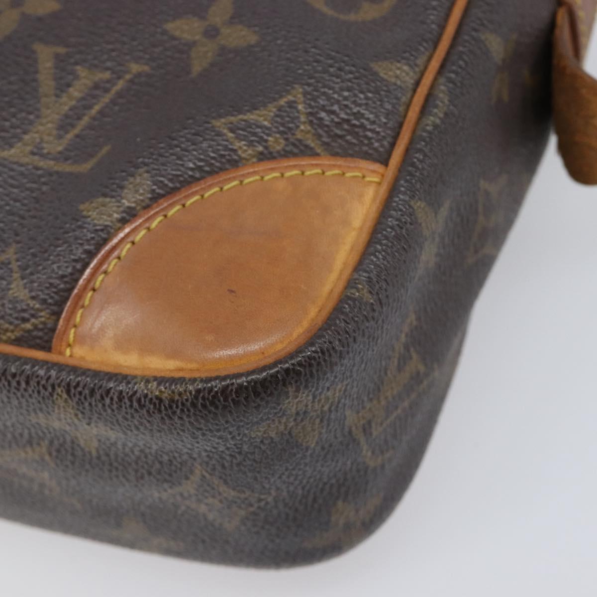 LOUIS VUITTON Monogram Compiegne 28 Clutch Bag M51845 LV Auth 202058
