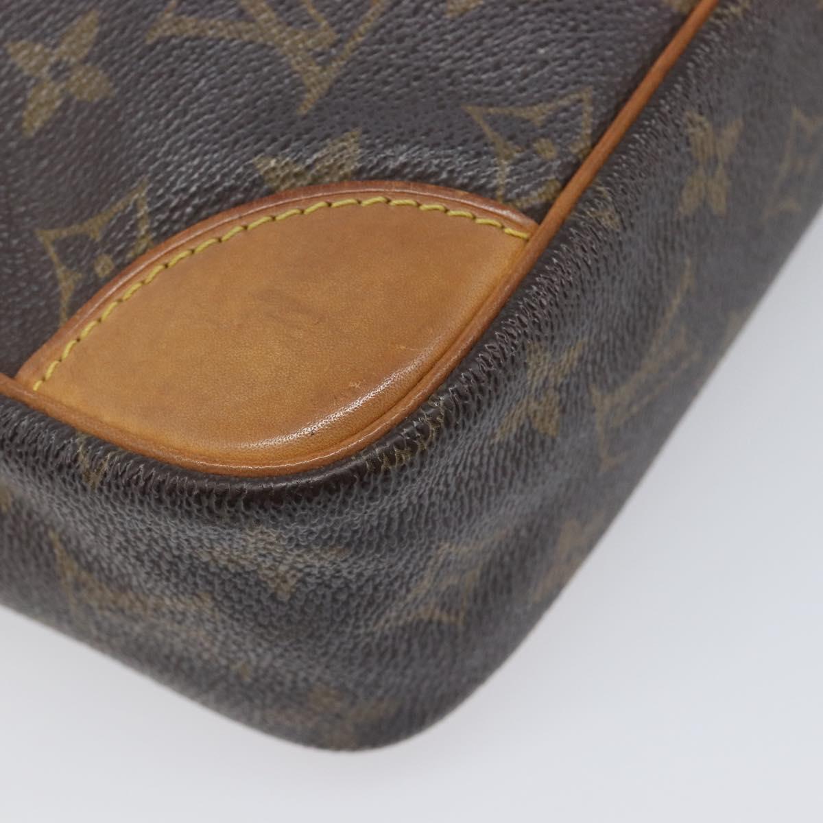 LOUIS VUITTON Monogram Compiegne 28 Clutch Bag M51845 LV Auth 202058
