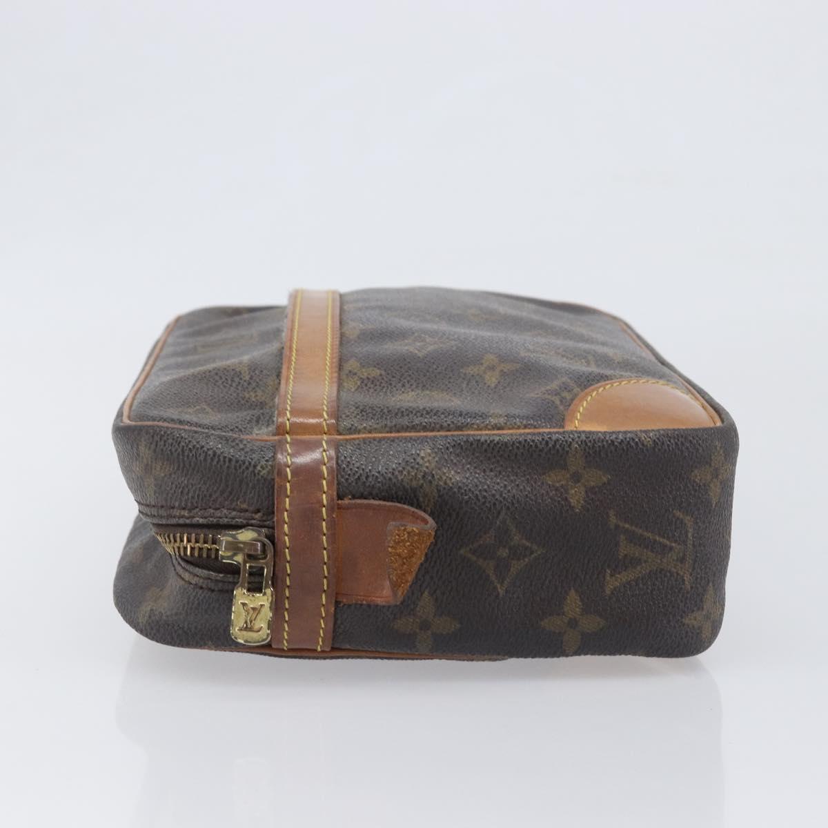 LOUIS VUITTON Monogram Compiegne 28 Clutch Bag M51845 LV Auth 202058