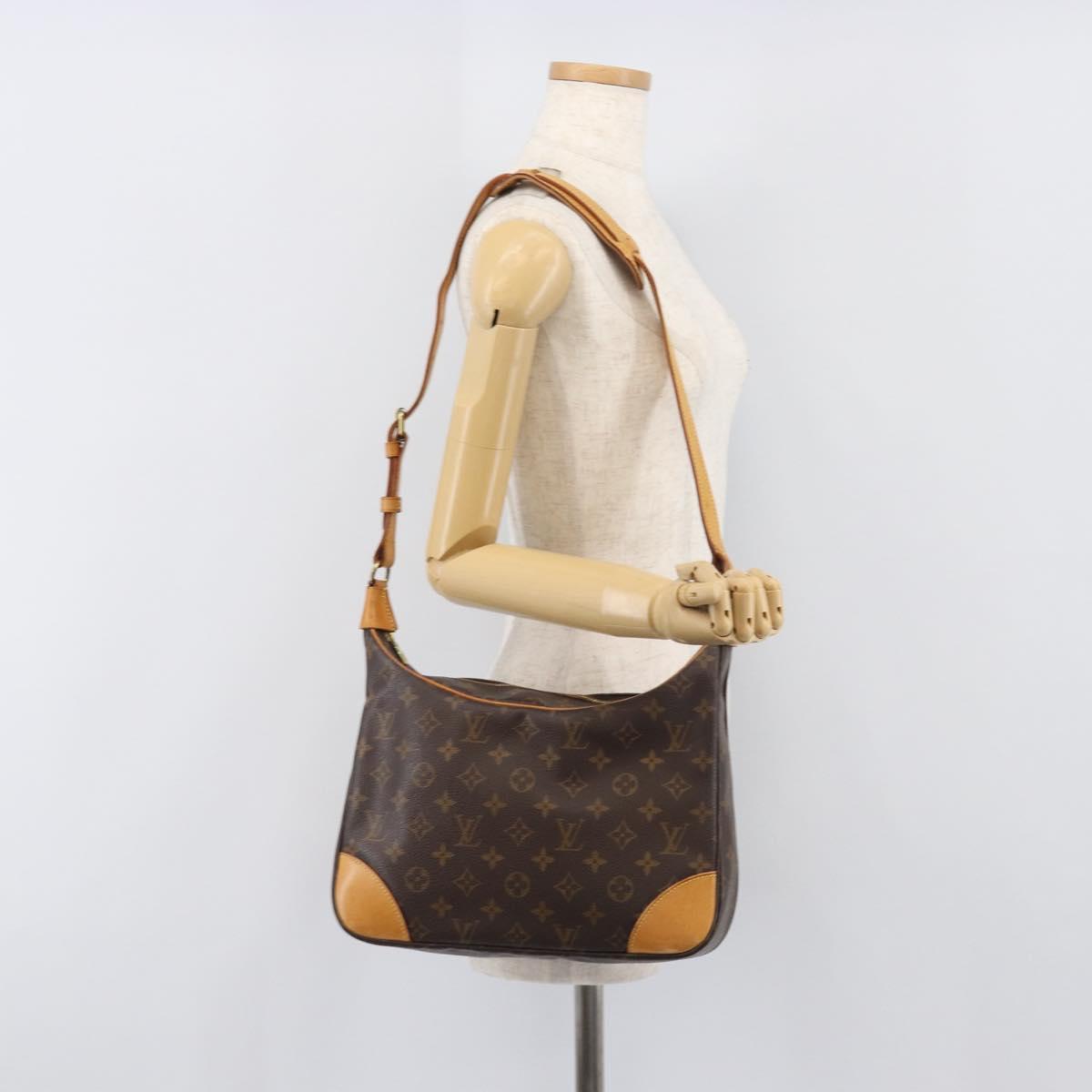 LOUIS VUITTON Monogram Boulogne 30 Shoulder Bag M51265 LV Auth 202059