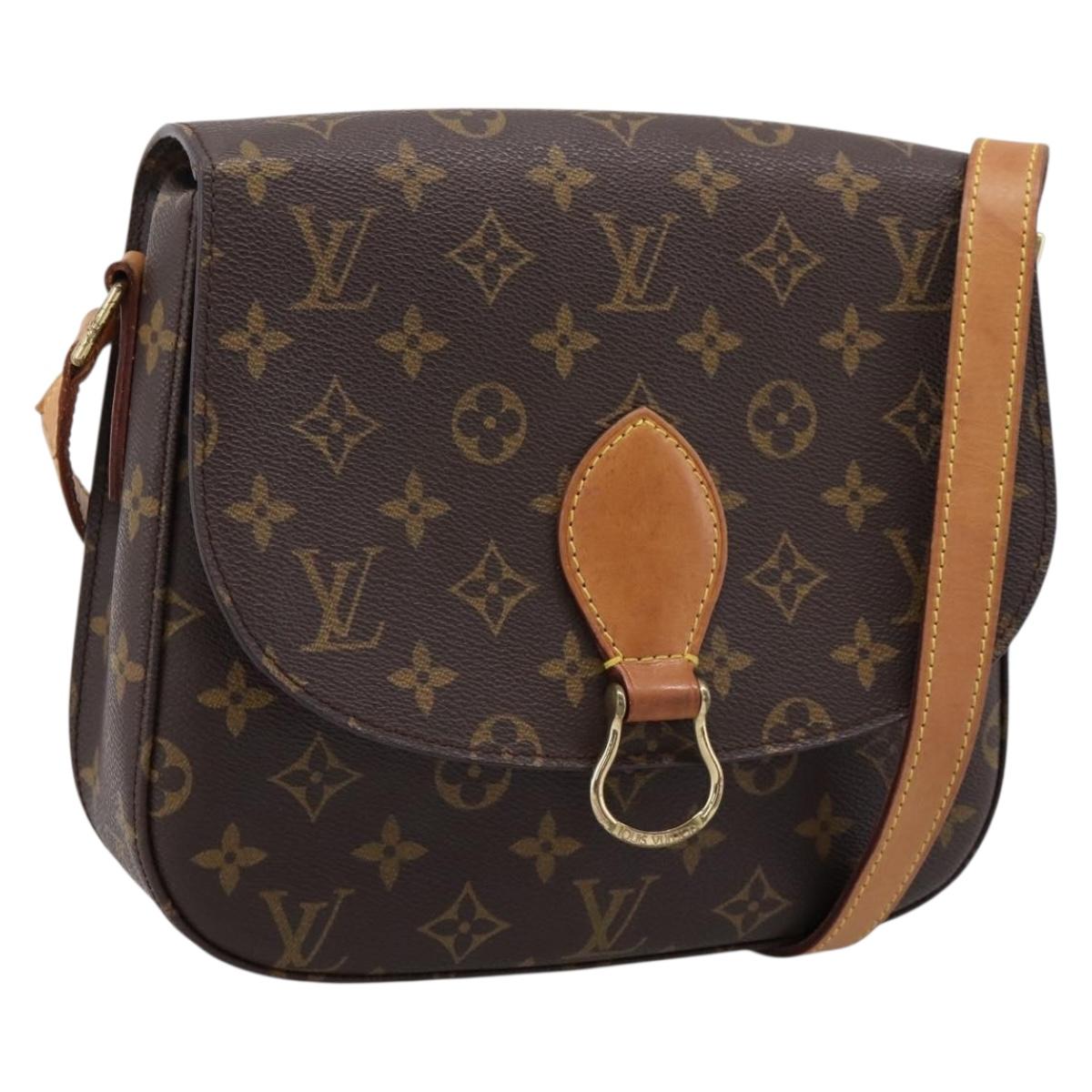 LOUIS VUITTON Monogram Saint Cloud GM Shoulder Bag M51242 LV Auth 202060