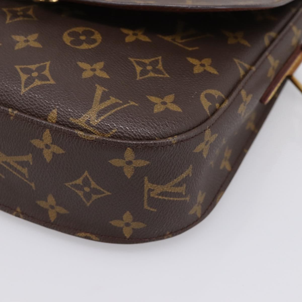 LOUIS VUITTON Monogram Saint Cloud GM Shoulder Bag M51242 LV Auth 202060