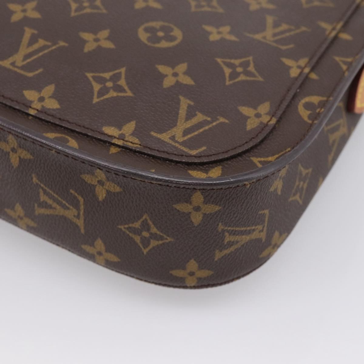 LOUIS VUITTON Monogram Saint Cloud GM Shoulder Bag M51242 LV Auth 202060