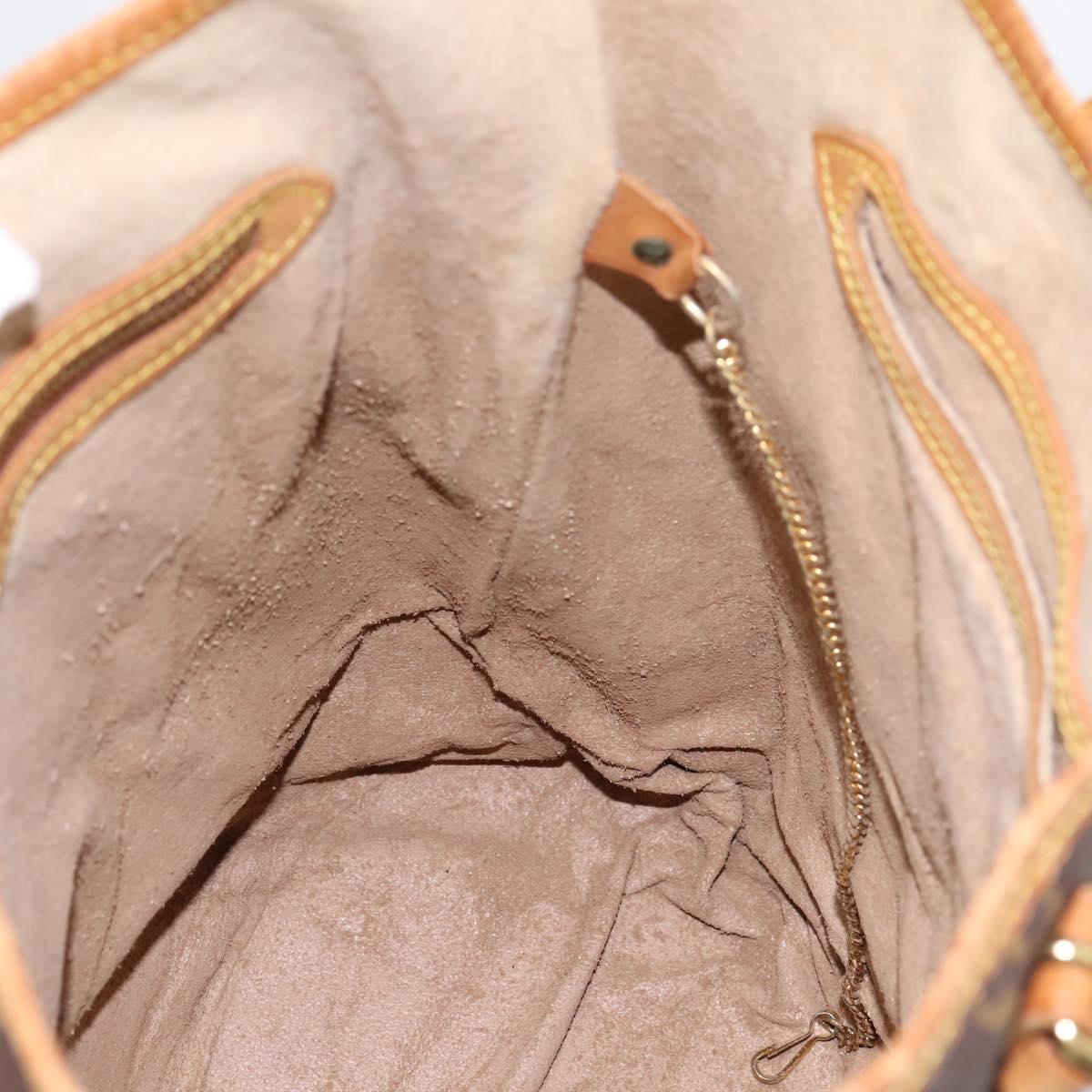 LOUIS VUITTON Monogram Bucket GM Shoulder Bag M42236 LV Auth 202062