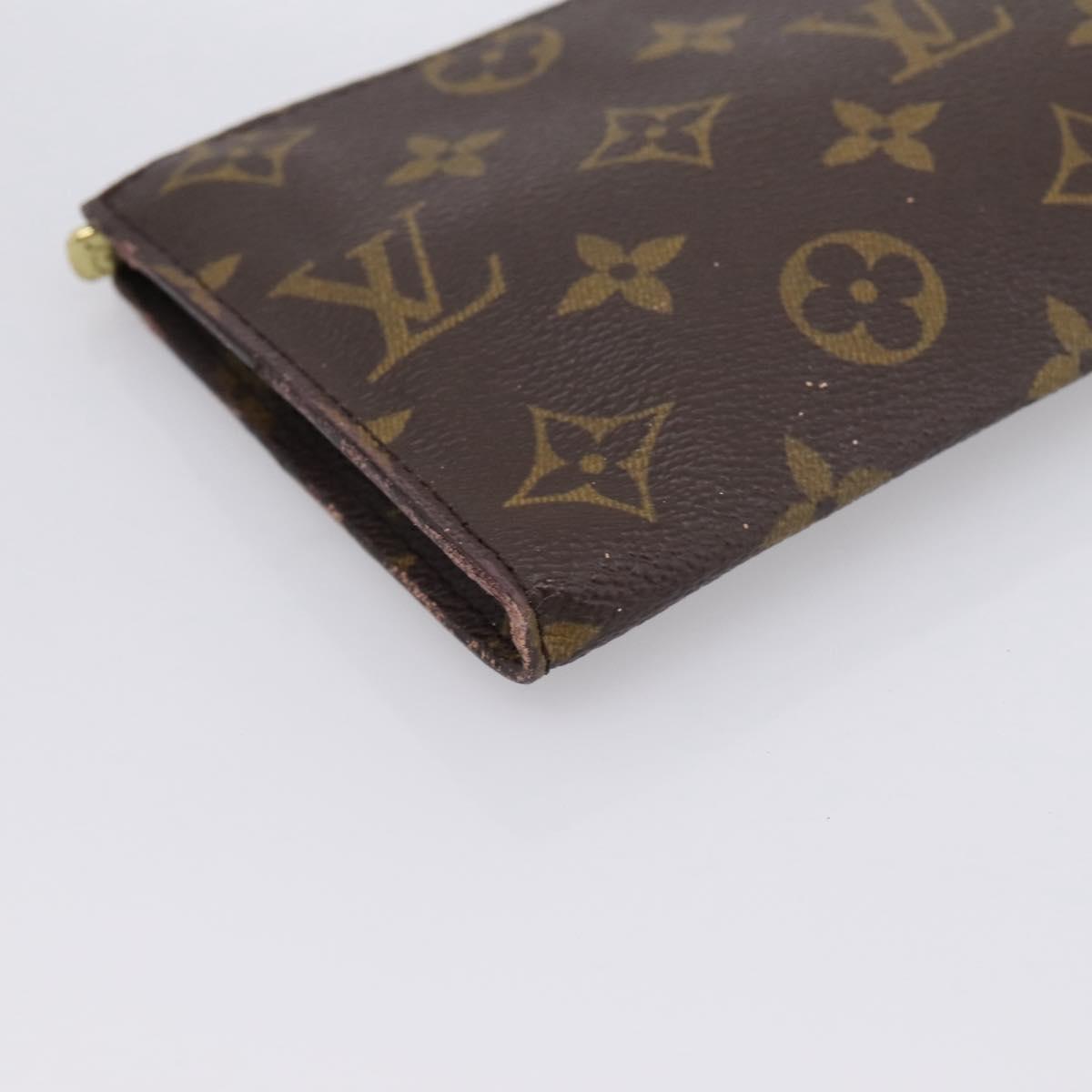 LOUIS VUITTON Monogram Bucket GM Pouch Accessory Pouch LV Auth 202063