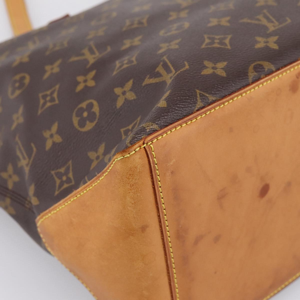 LOUIS VUITTON Monogram Cabas Mezzo Tote Bag M51151 LV Auth 202064