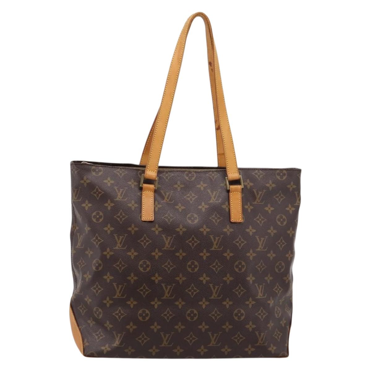 LOUIS VUITTON Monogram Cabas Mezzo Tote Bag M51151 LV Auth 202064