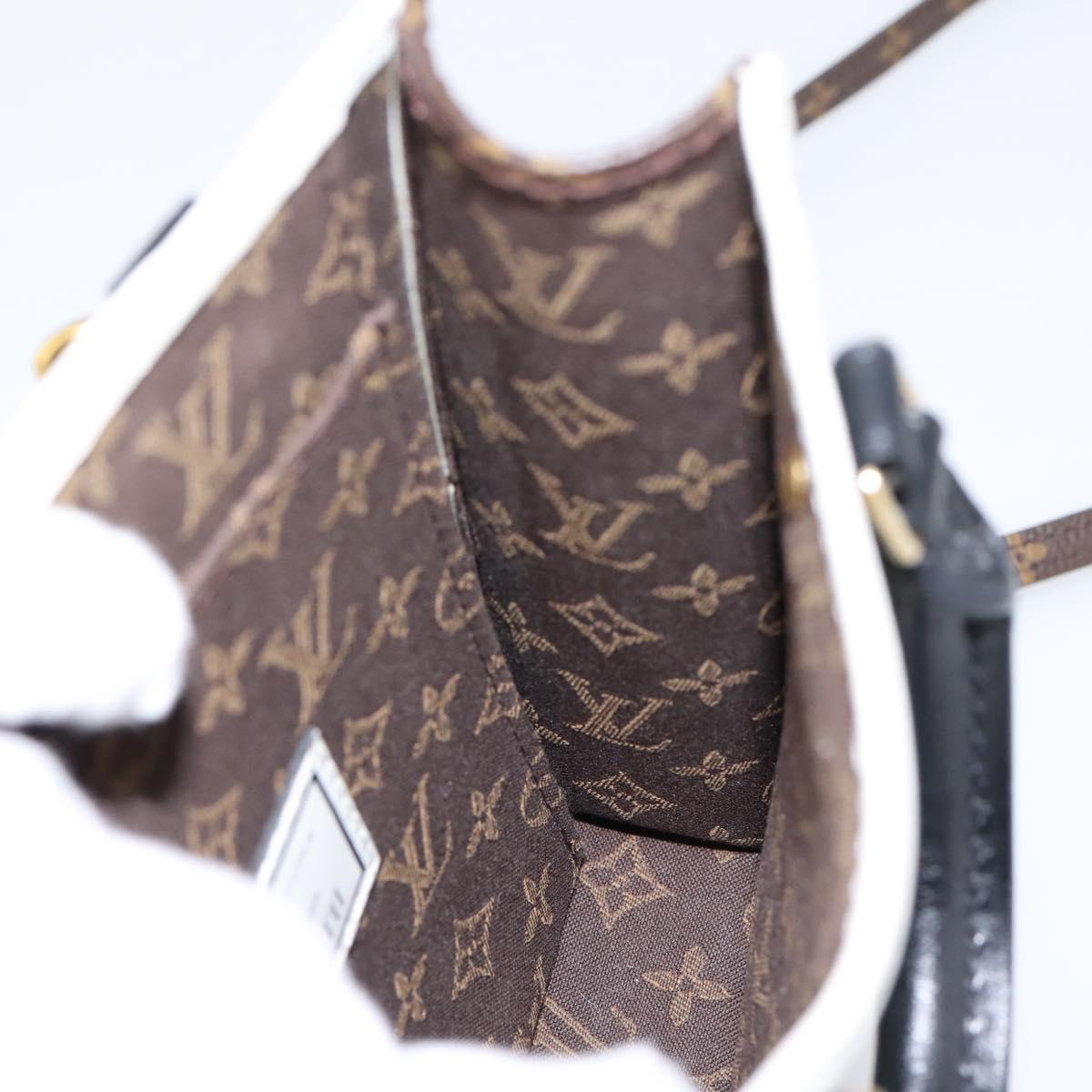 LOUIS VUITTON Monogram Fornasetti Petit Sac Plat Bag M80991 LV Auth 202068SAM