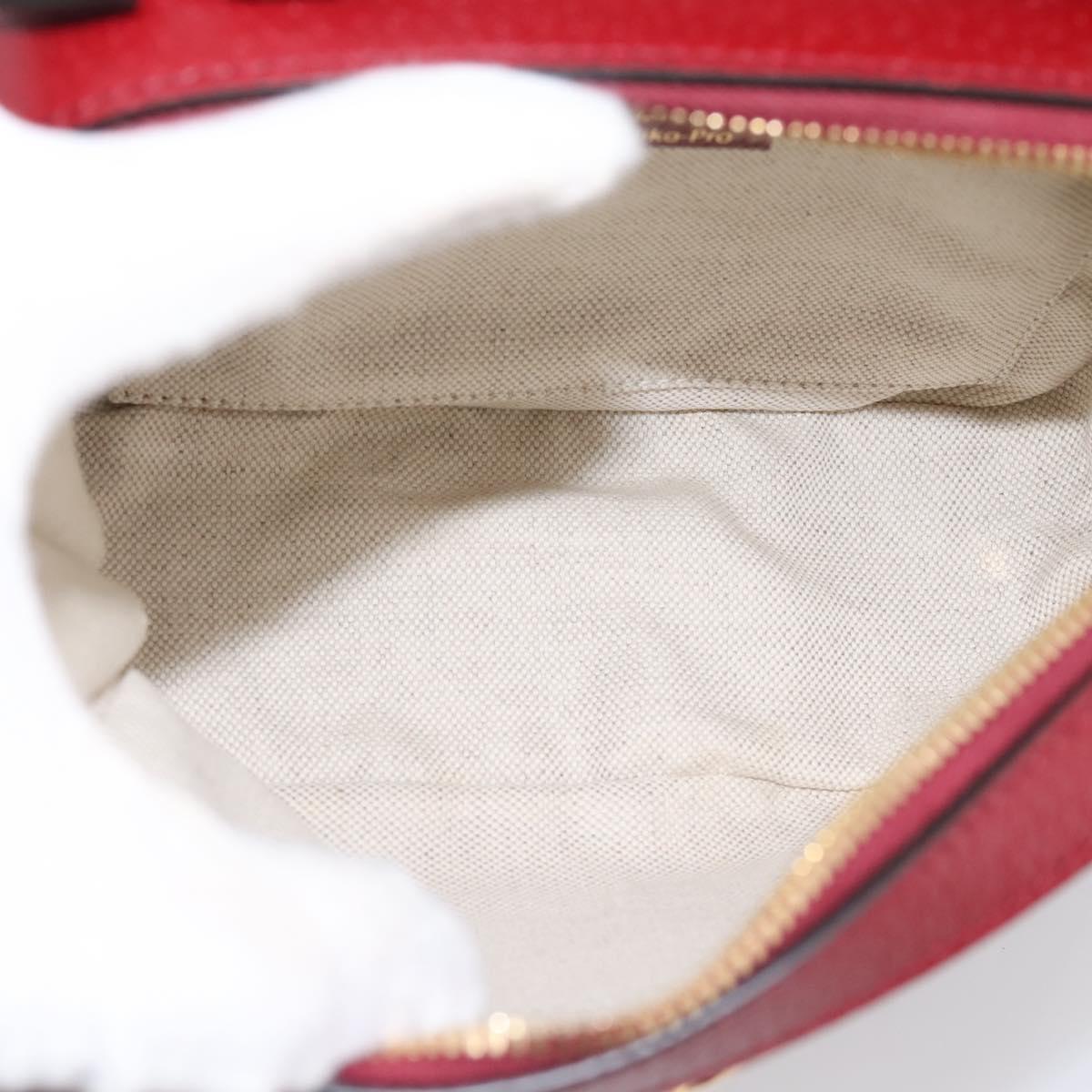 GUCCI Micro GG Supreme Doraemon Collaboration Bag PVC Beige 655596 Auth 202069M