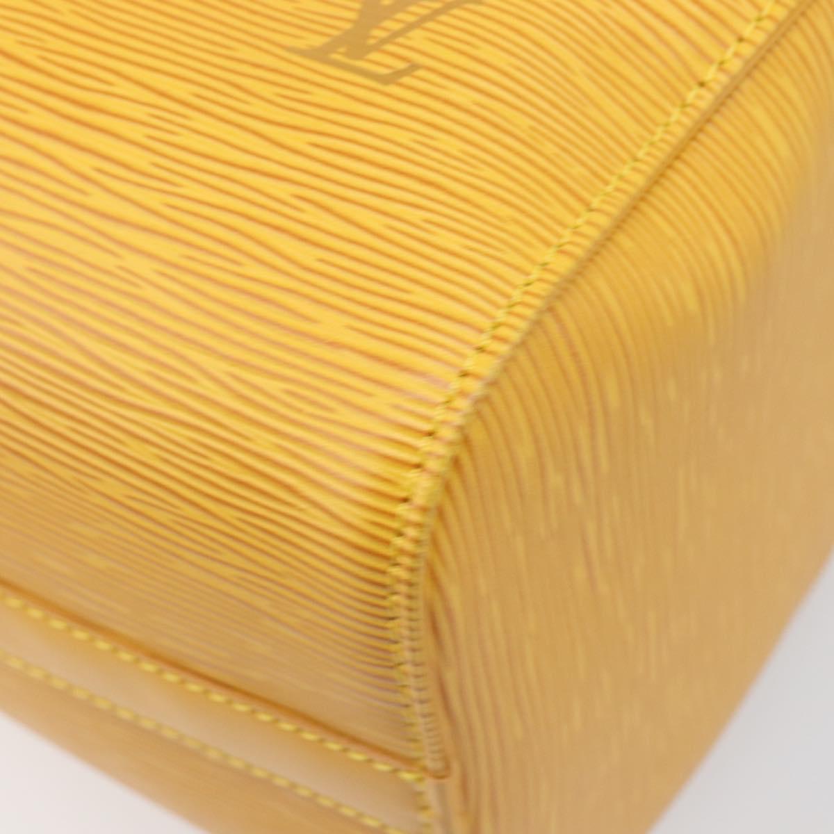 LOUIS VUITTON Epi Speedy 25 Hand Bag Tassili Yellow M43019 LV Auth 202095V