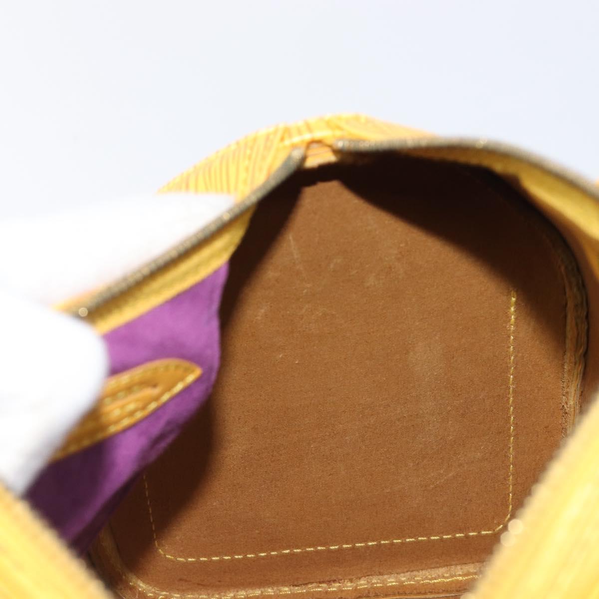 LOUIS VUITTON Epi Speedy 25 Hand Bag Tassili Yellow M43019 LV Auth 202095V