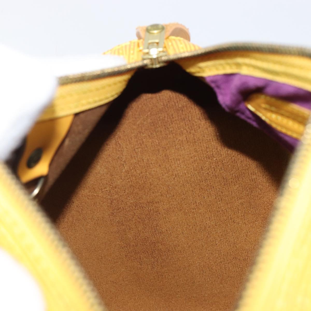 LOUIS VUITTON Epi Speedy 25 Hand Bag Tassili Yellow M43019 LV Auth 202095V