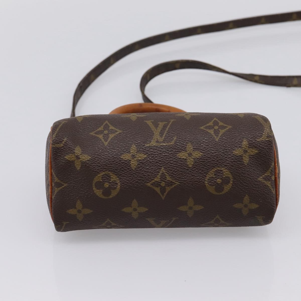 LOUIS VUITTON Monogram Mini Speedy Hand Bag M41534 LV Auth 202102