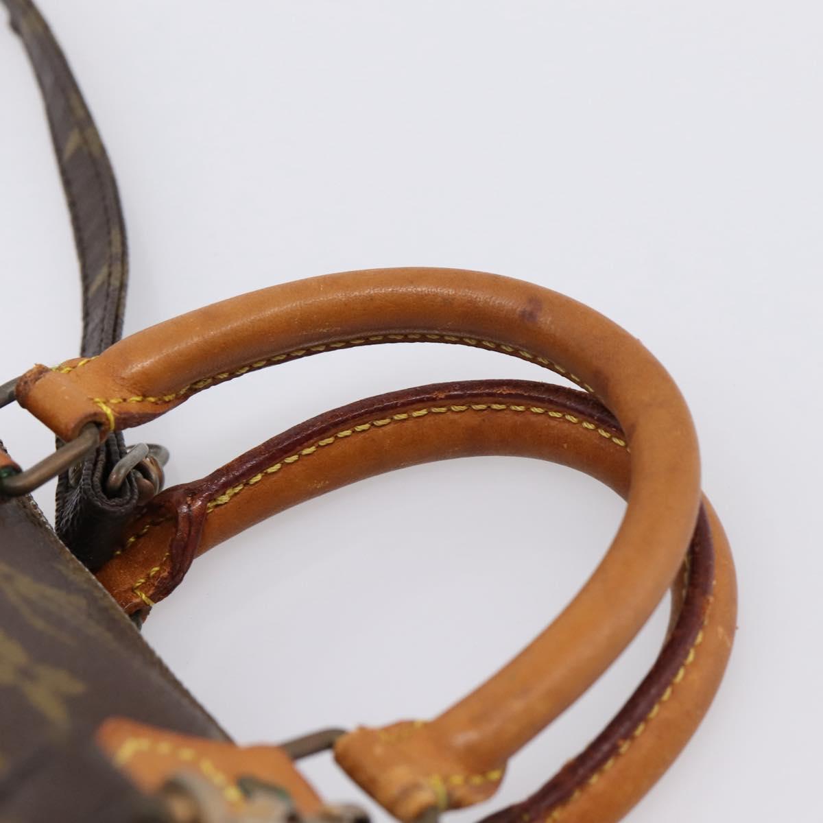 LOUIS VUITTON Monogram Mini Speedy Hand Bag M41534 LV Auth 202102