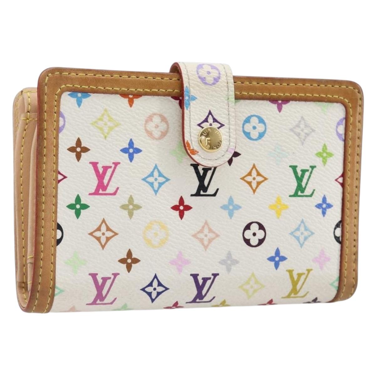 LOUIS VUITTON Monogram Multicolor Portefeuille Viennois M92987 LV Auth 202106