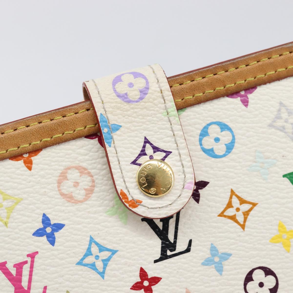LOUIS VUITTON Monogram Multicolor Portefeuille Viennois M92987 LV Auth 202106